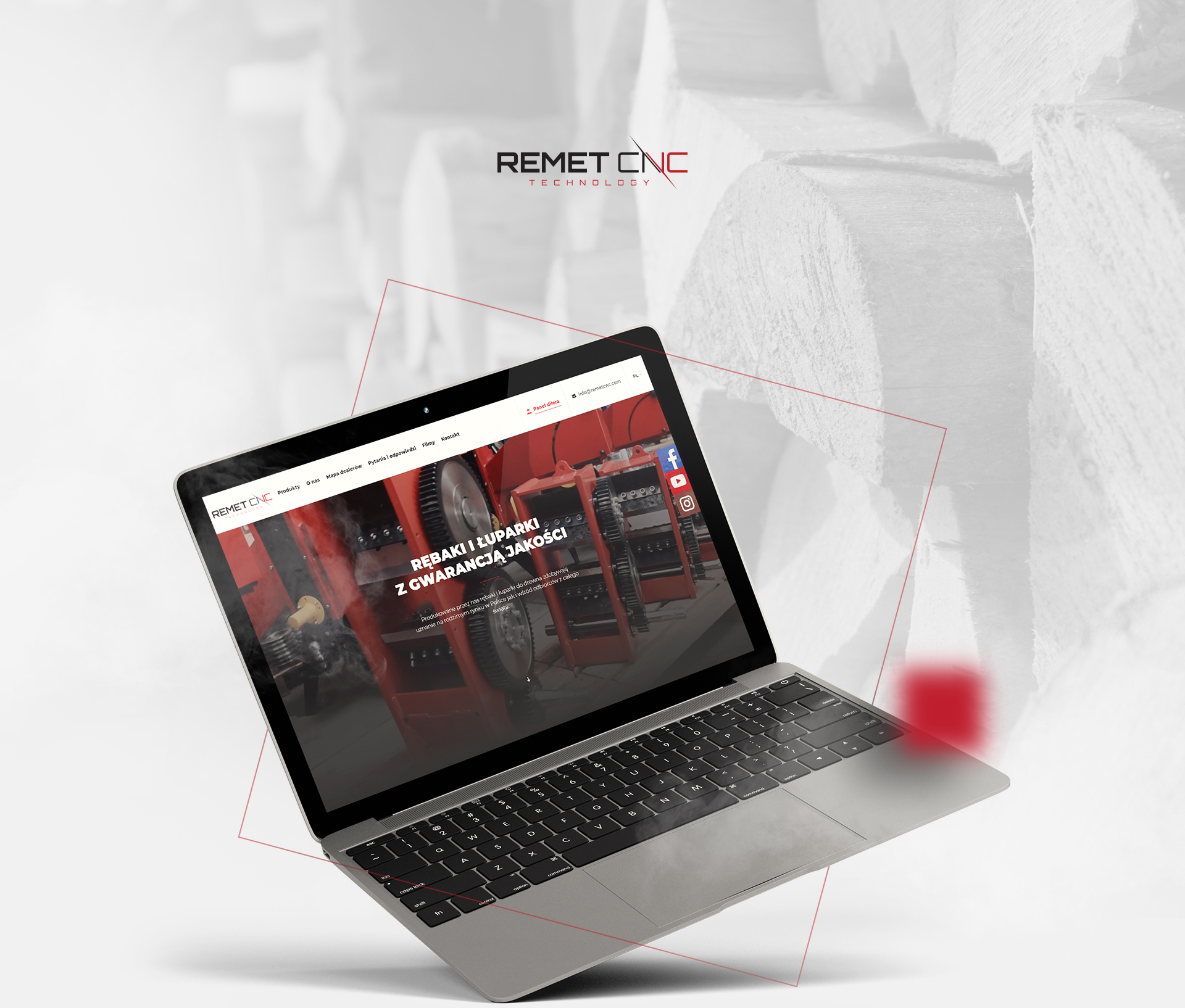 REMET CNC - Realizacja - Agencja ROXART