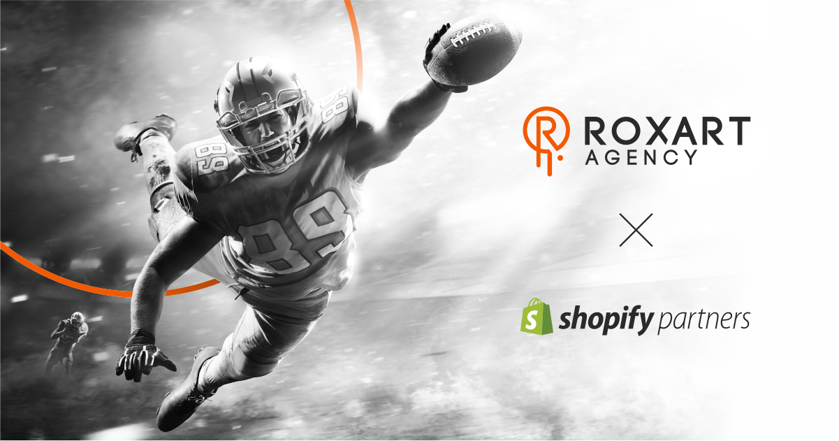 ROXART jako oficjalny partner Shopify – najpopularniejszej platformy e-commerce na świecie!